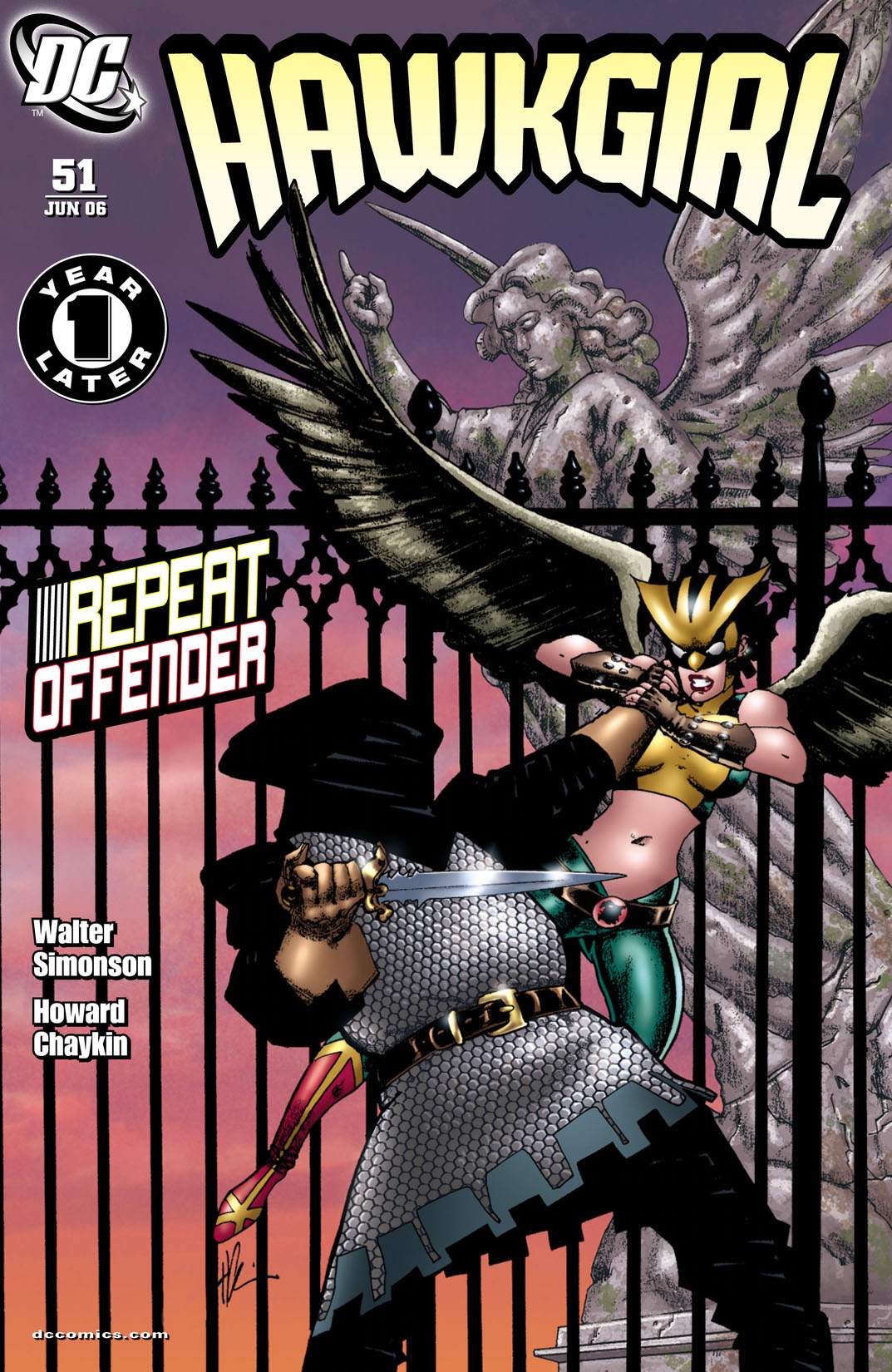 Hawkgirl #51 preview images