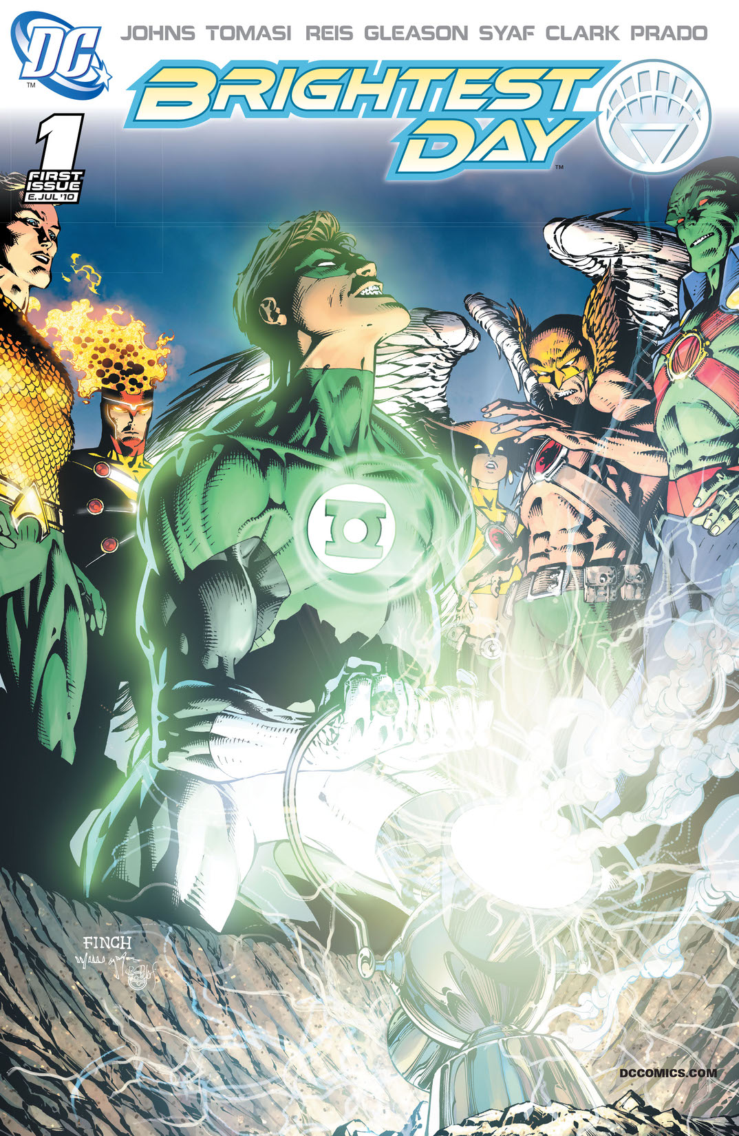 Brightest Day #1 preview images