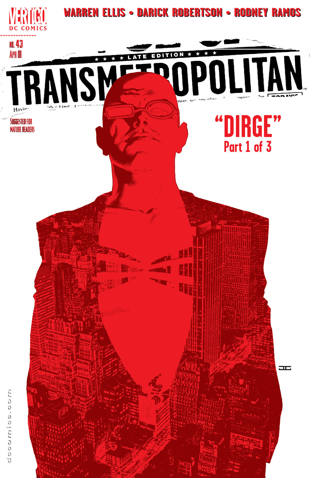 Transmetropolitan #43 preview images