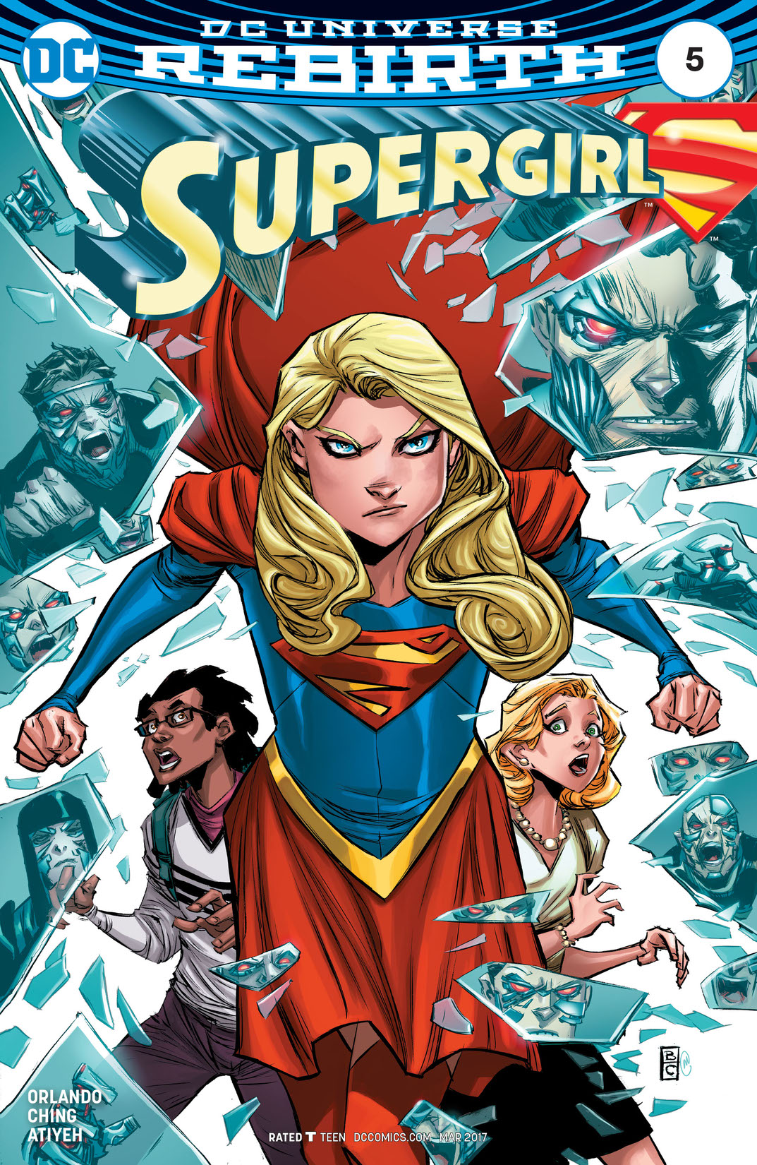 Supergirl (2016-) #5 preview images