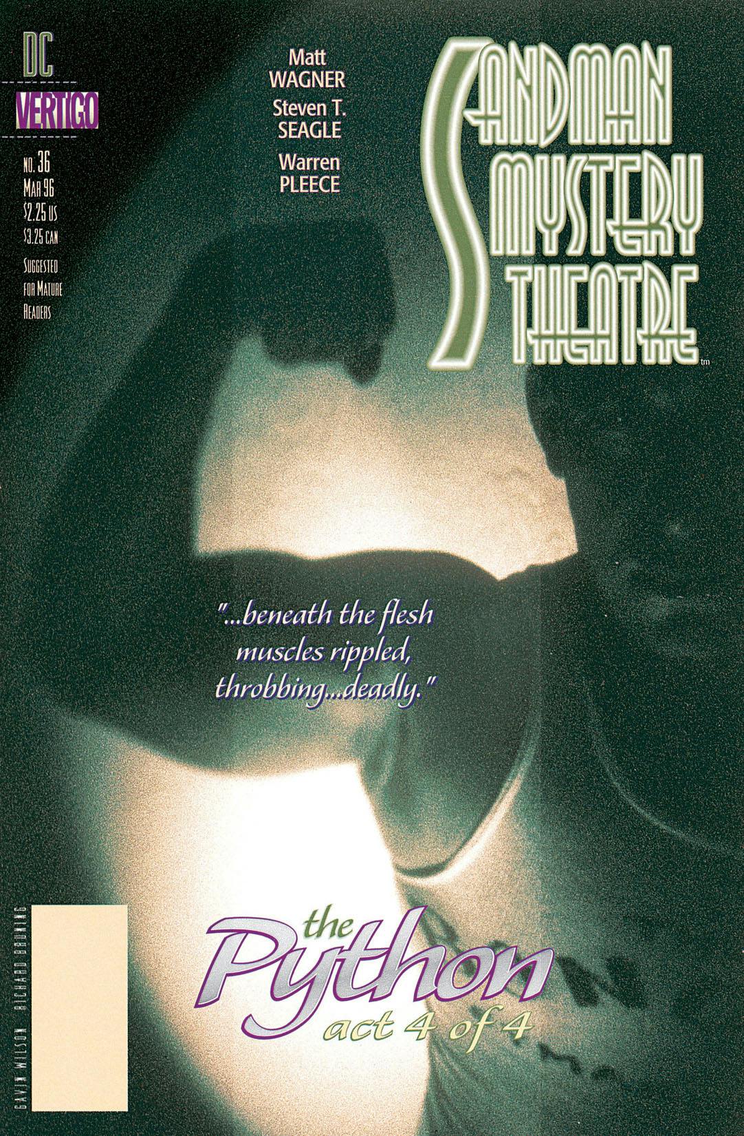 Sandman Mystery Theatre #36 preview images