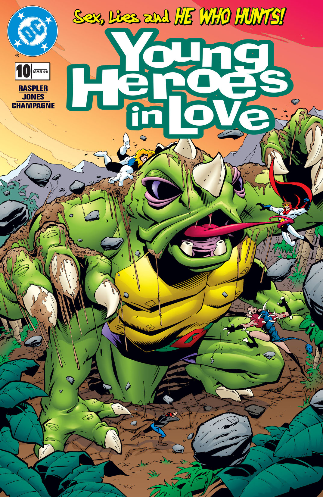 Young Heroes in Love #10 preview images