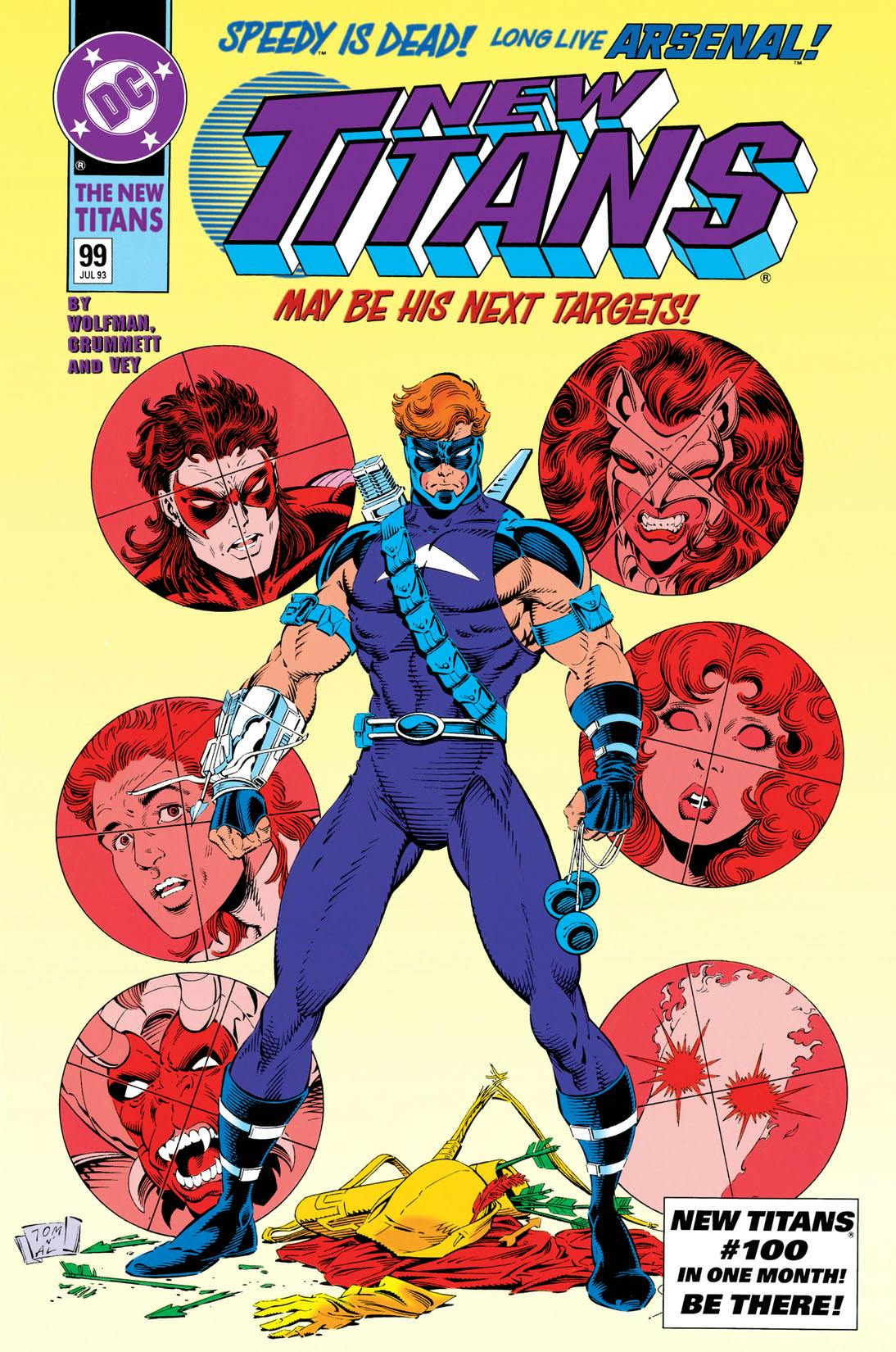 The New Titans #99 preview images
