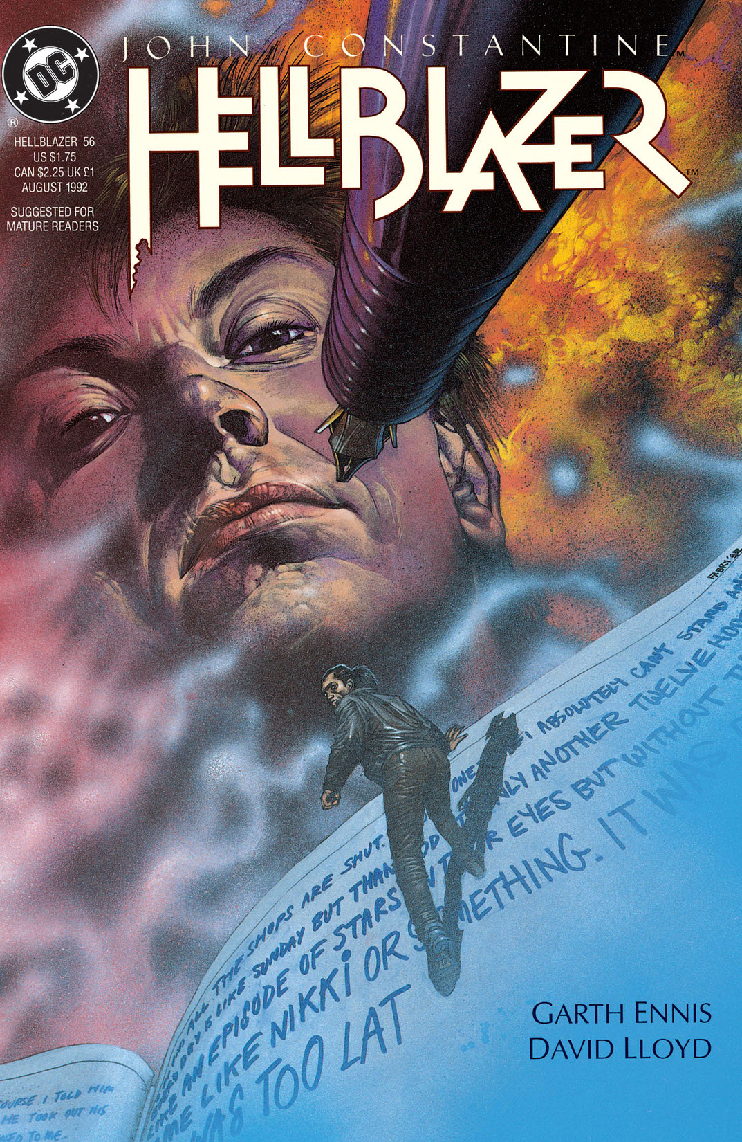 Hellblazer #56 preview images