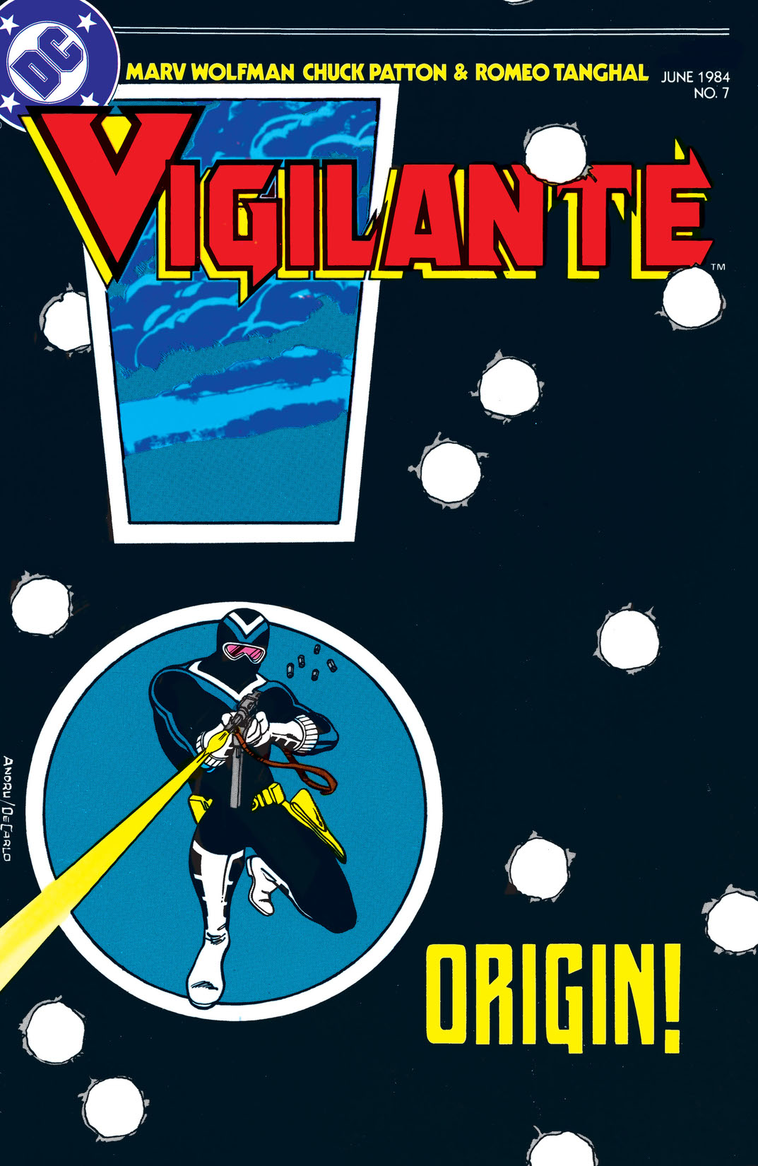 The Vigilante #7 preview images