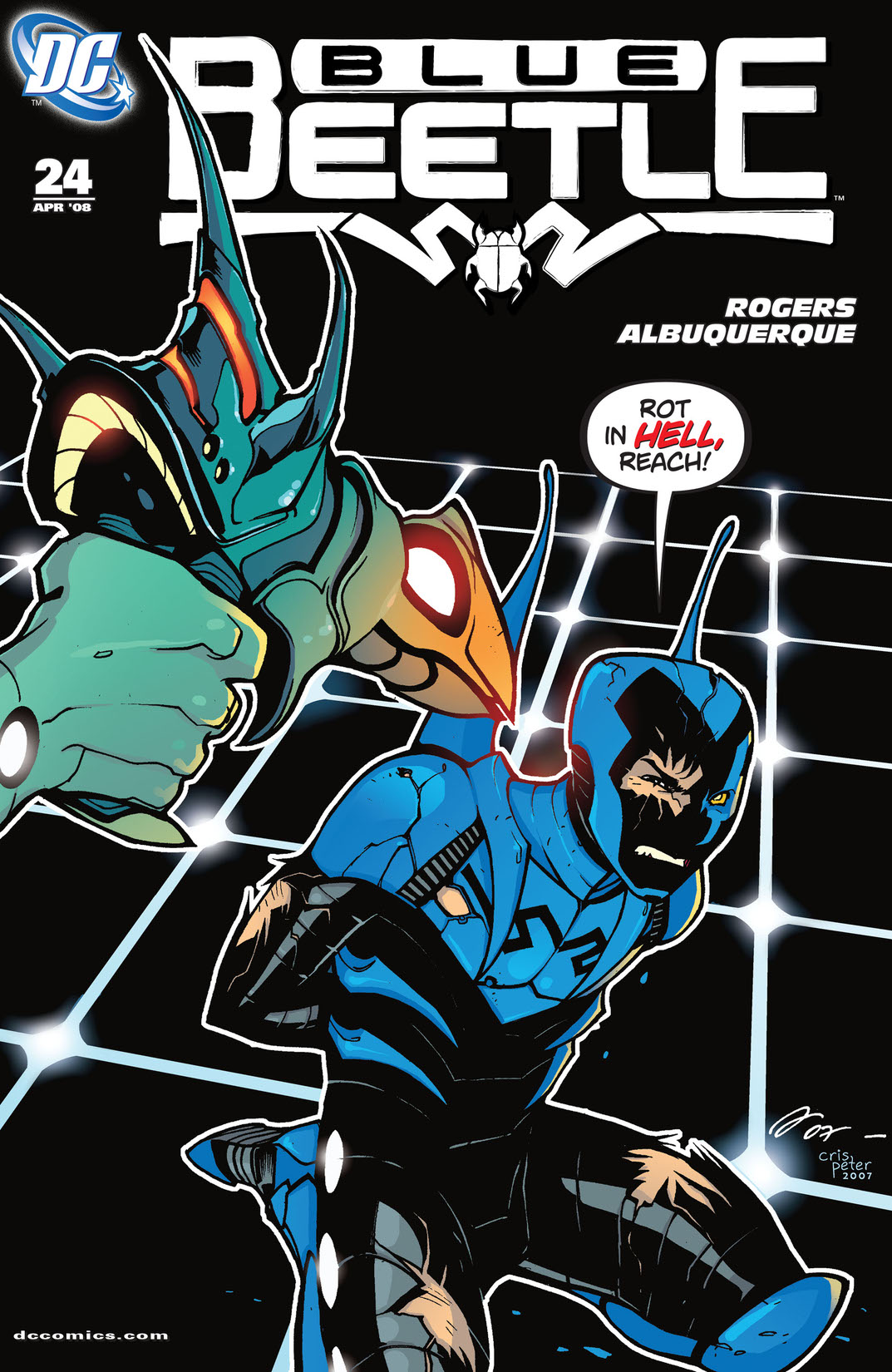 Blue Beetle (2006-) #24 preview images