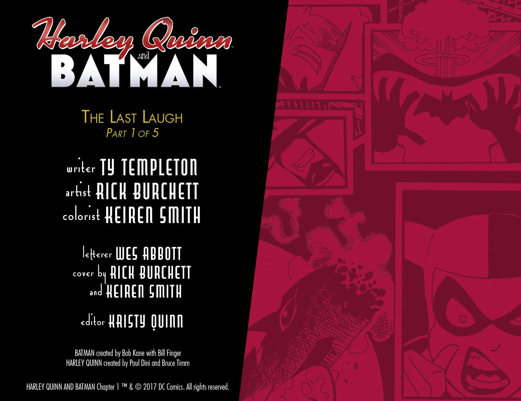 Harley Quinn and Batman series preview1