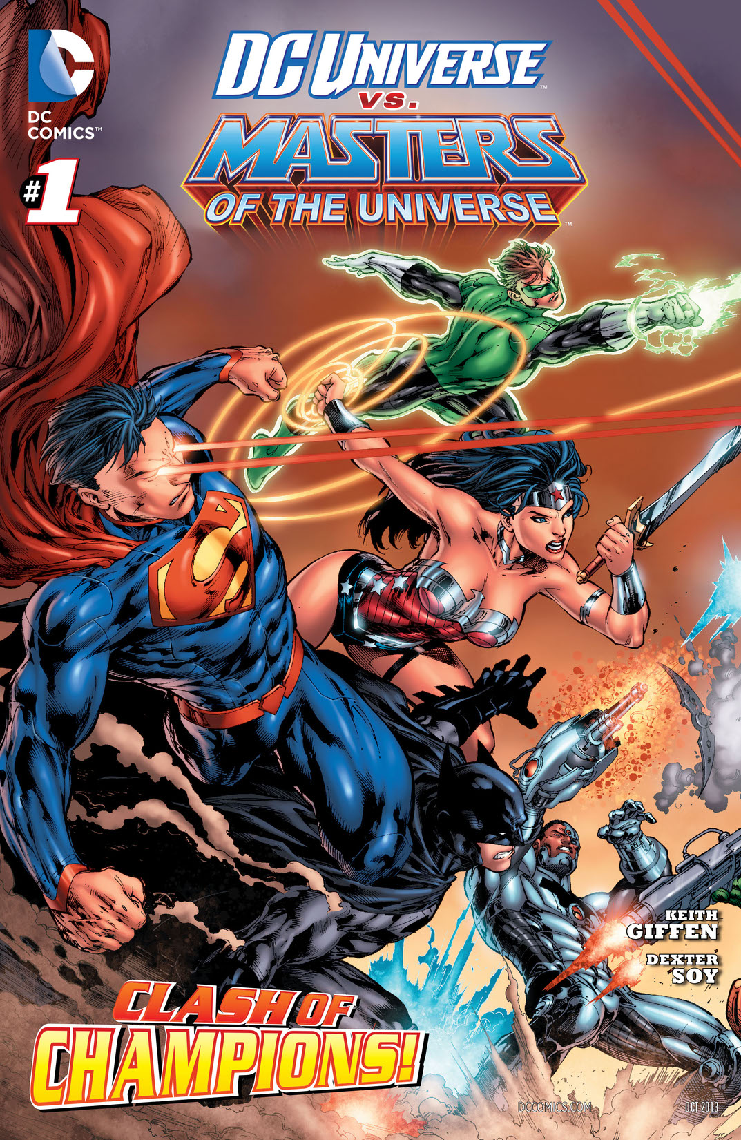 DC Universe vs. Masters of the Universe #1 preview images