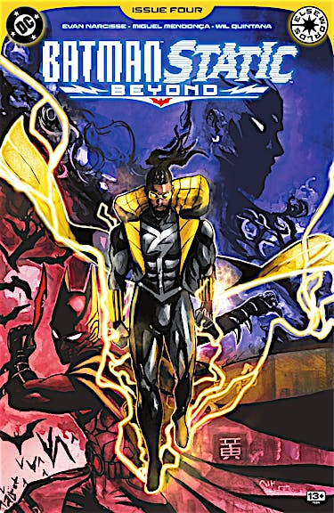 Batman/Static: Beyond #4 preview images