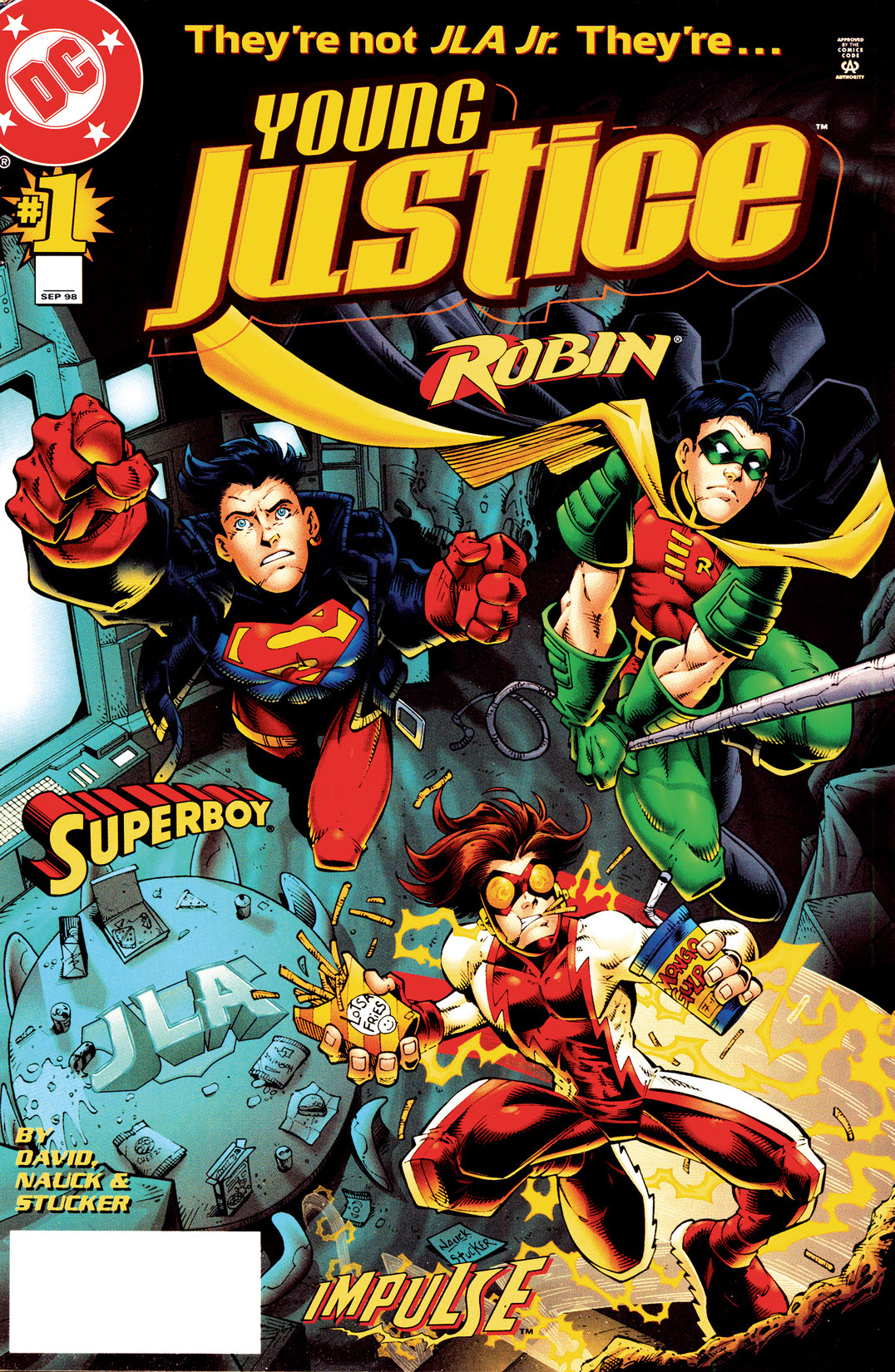 Young Justice (1998-) #1 preview images