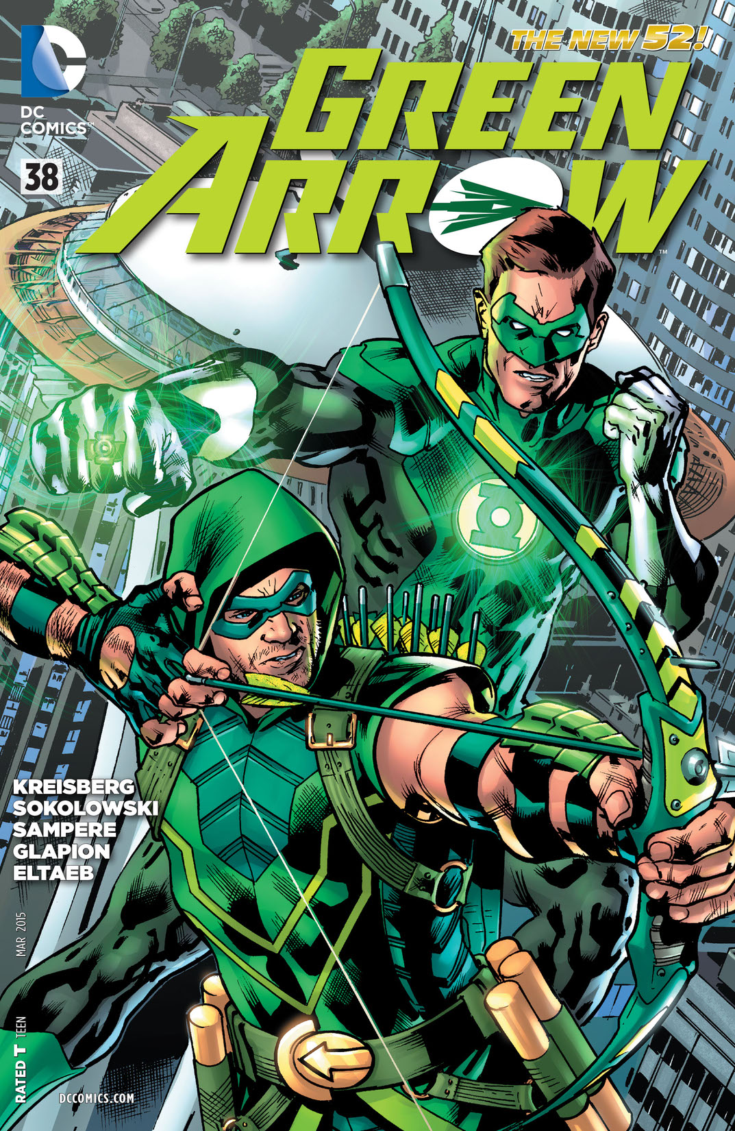 Green Arrow (2011-) #38 preview images