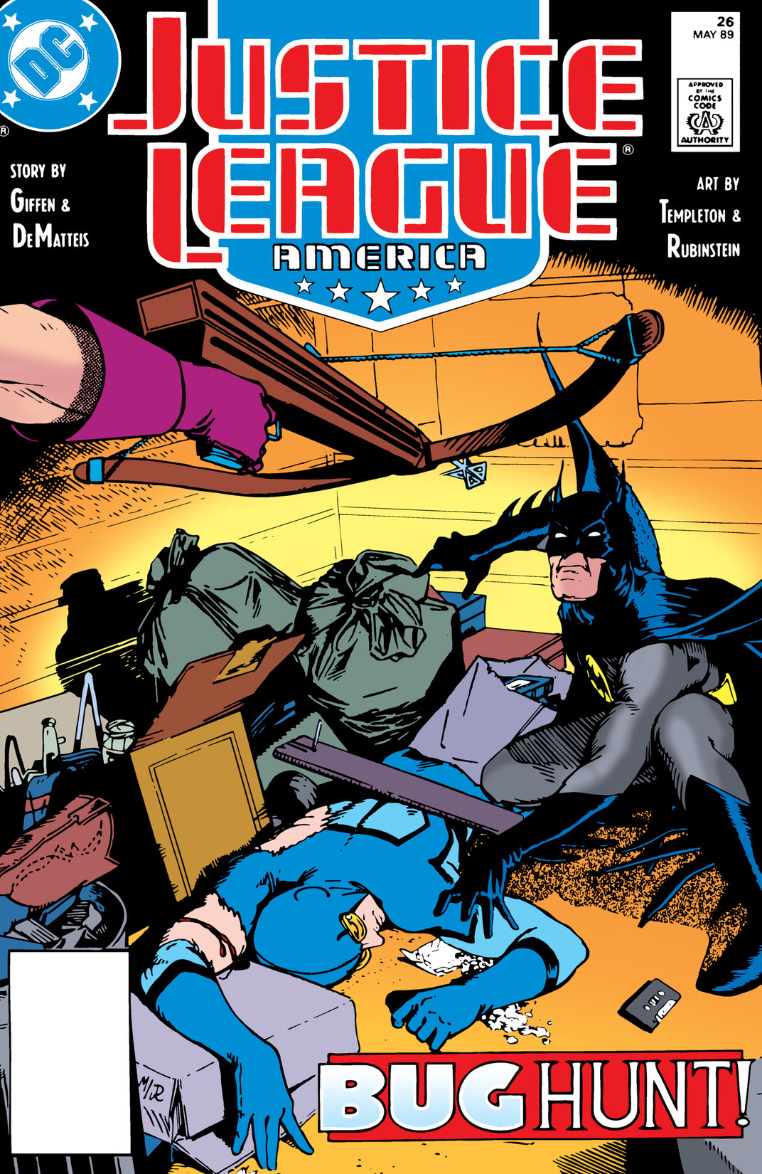 Justice League America (1987-1996) #26 preview images