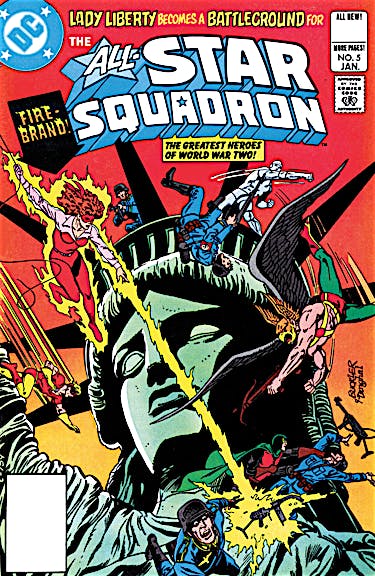 All-Star Squadron #5 preview images