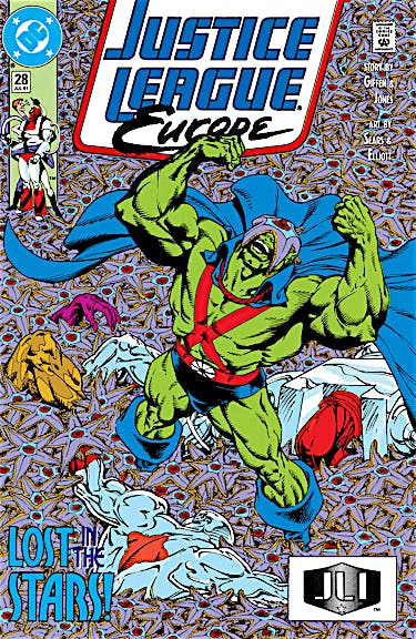 Justice League Europe #28 preview images