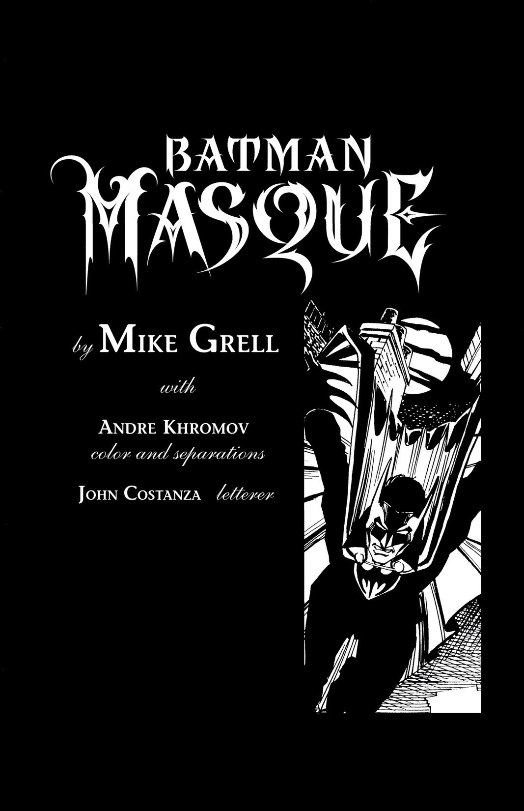 Batman: Masque #1