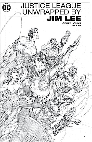 Justice League Unwrapped by Jim Lee preview images