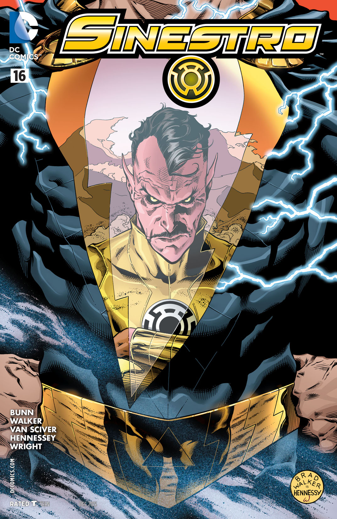 Sinestro #16 preview images