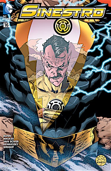 Sinestro #16 preview images