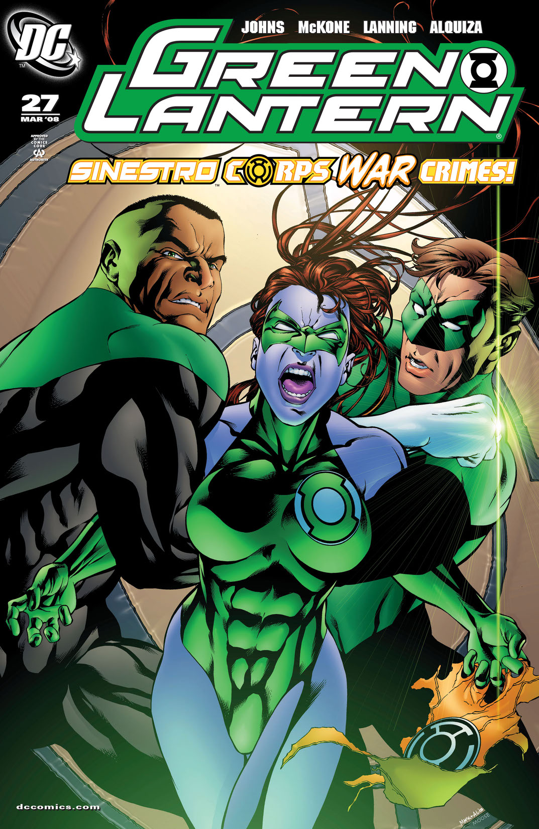 Green Lantern (2005-) #27 preview images