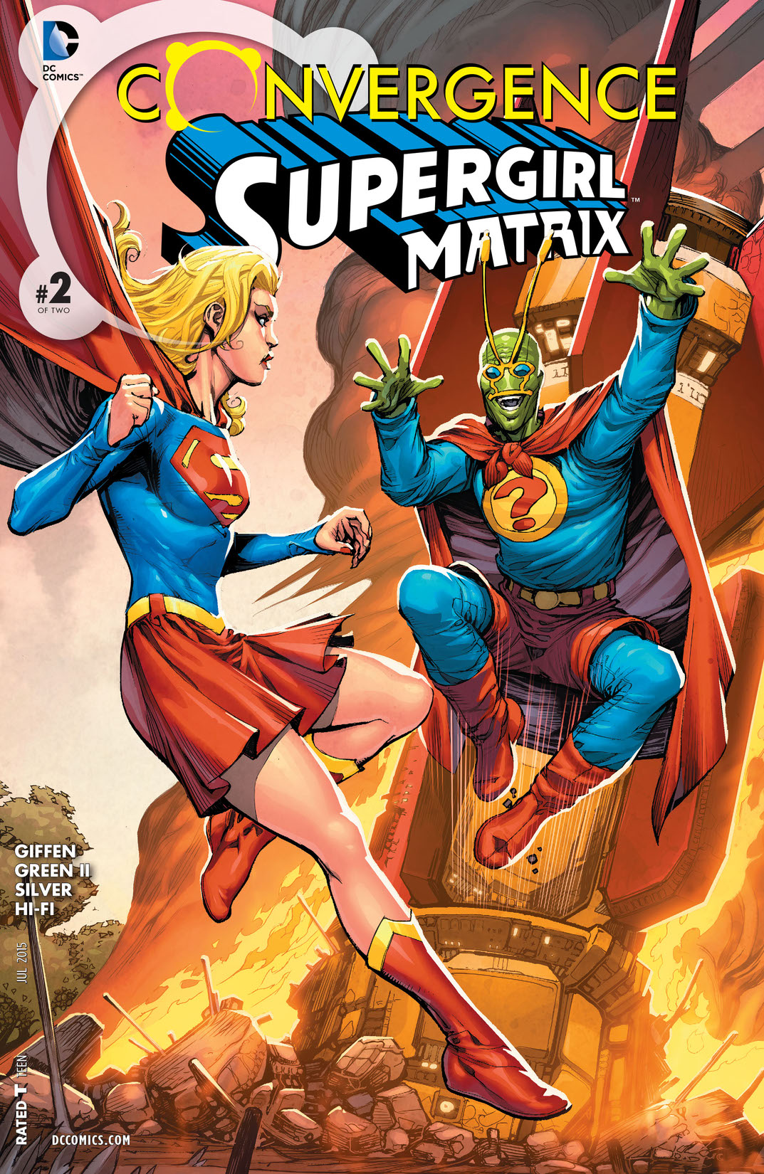 Convergence: Supergirl: Matrix #2 preview images