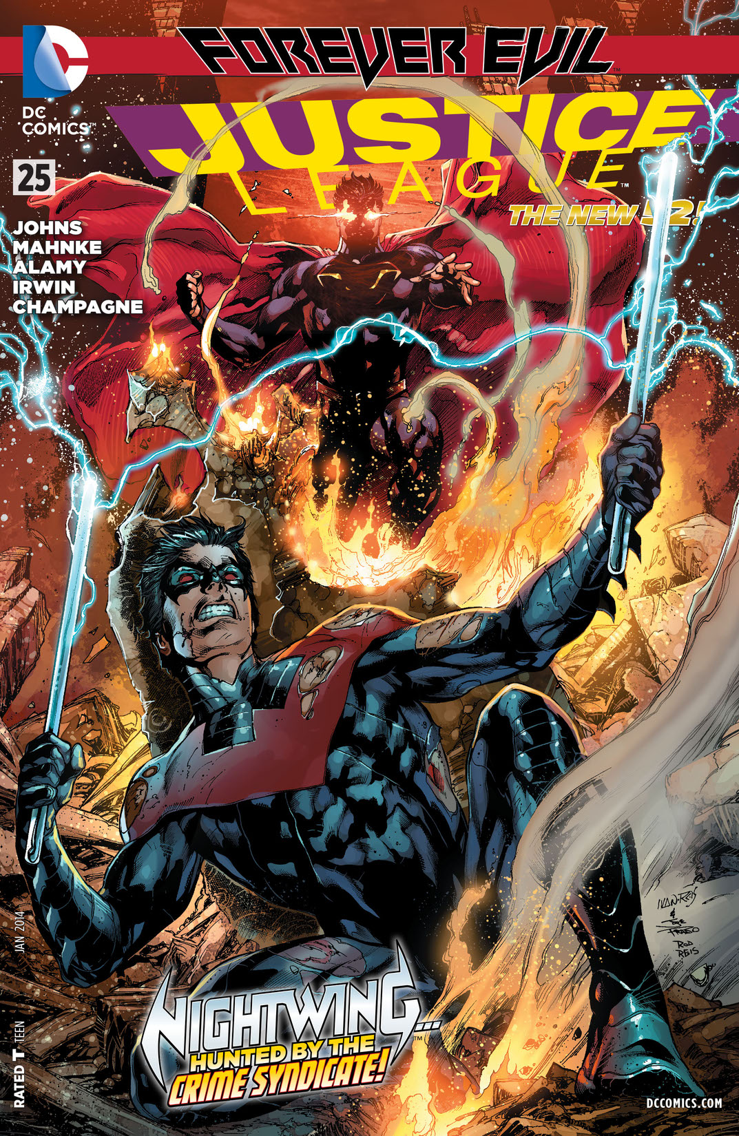 Justice League (2011-) #25 preview images
