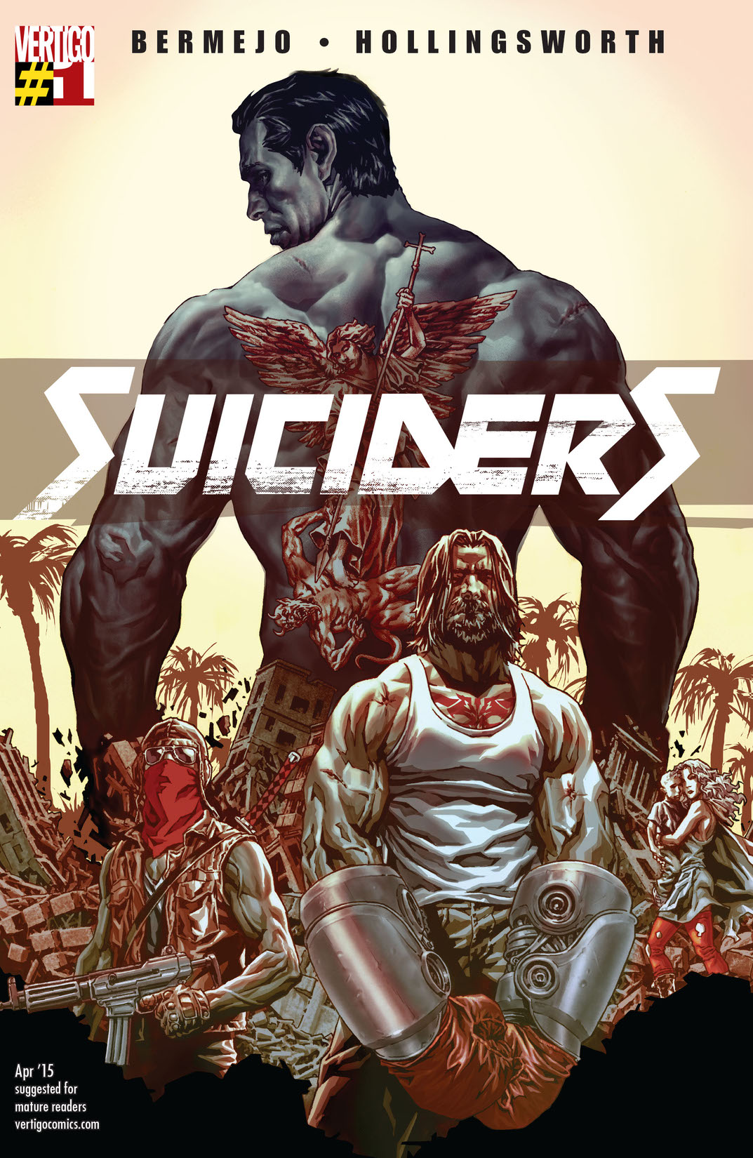 Suiciders #1 preview images