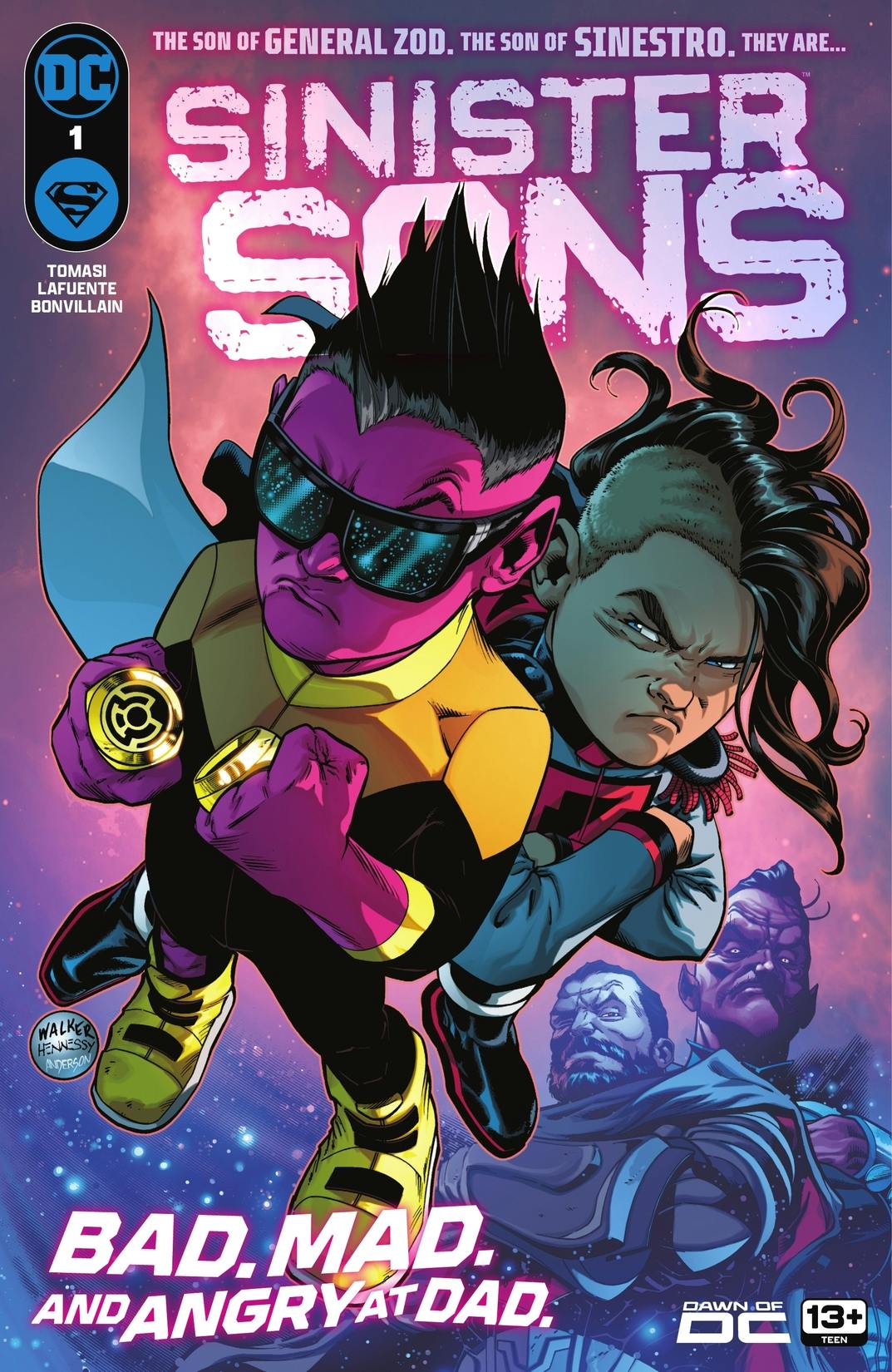 Sinister Sons #1 preview images