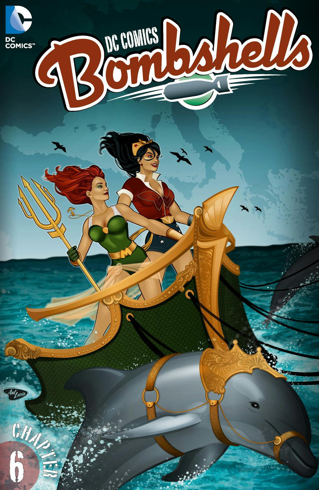 DC Comics: Bombshells #6 preview images