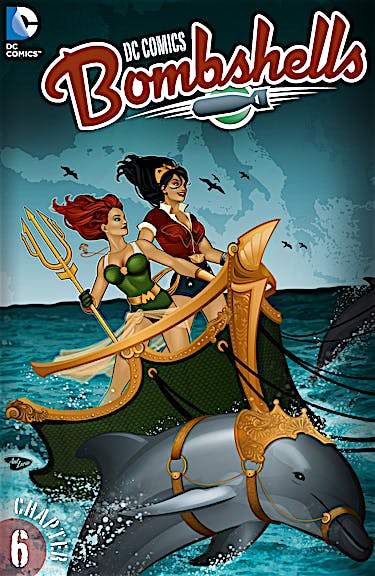 DC Comics: Bombshells #6 preview images