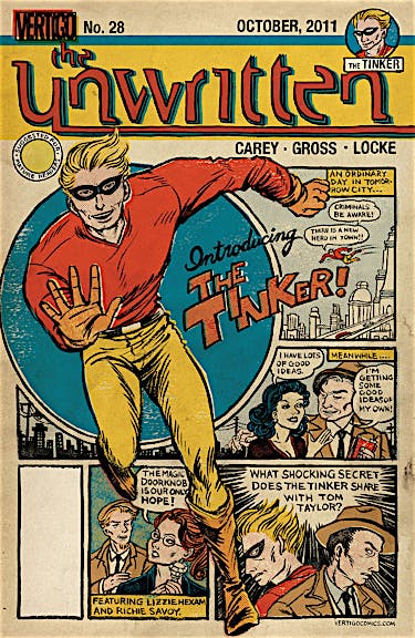 The Unwritten #28 preview images