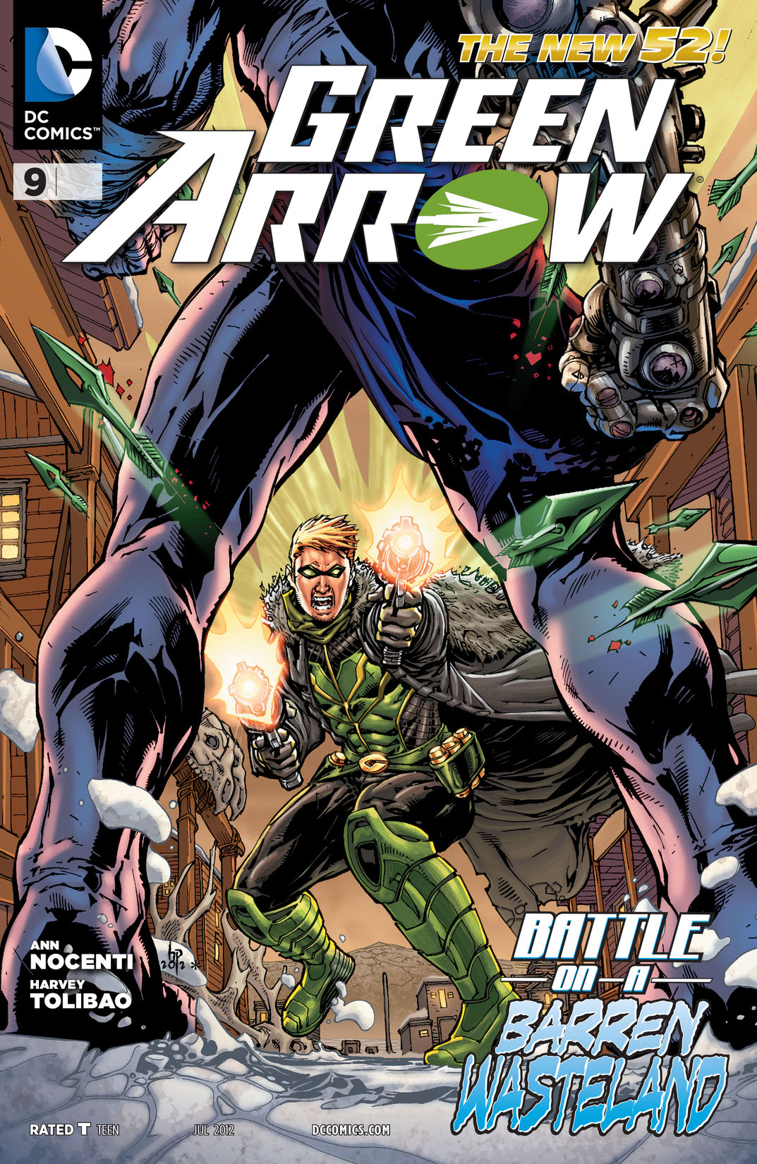 Green Arrow (2011-) #9 preview images