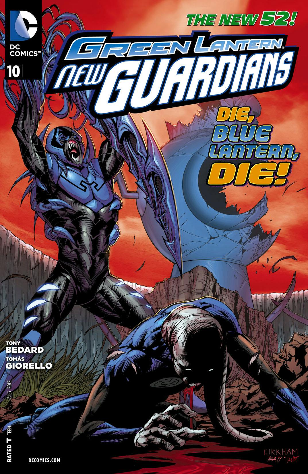 Green Lantern: New Guardians #10 preview images