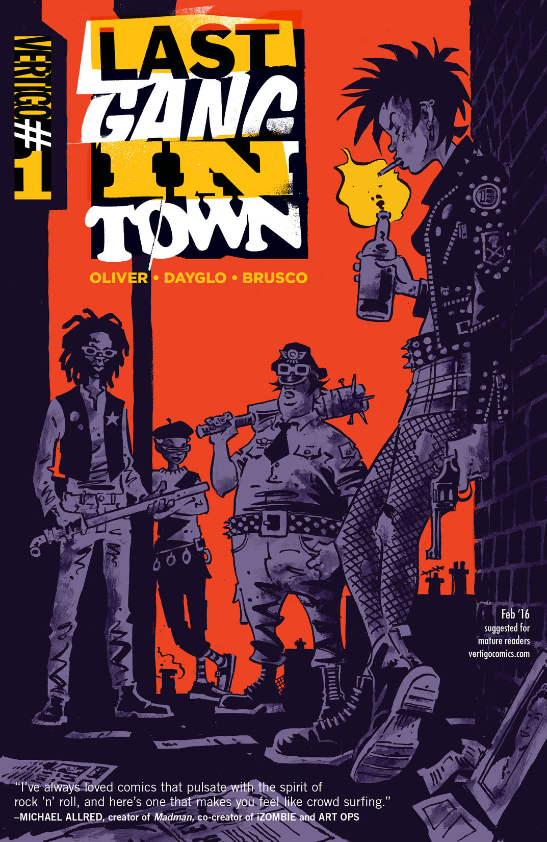 Last Gang in Town #1 preview images