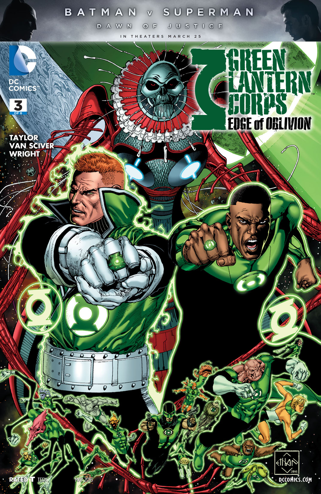 Green Lantern Corps: Edge of Oblivion #3 preview images