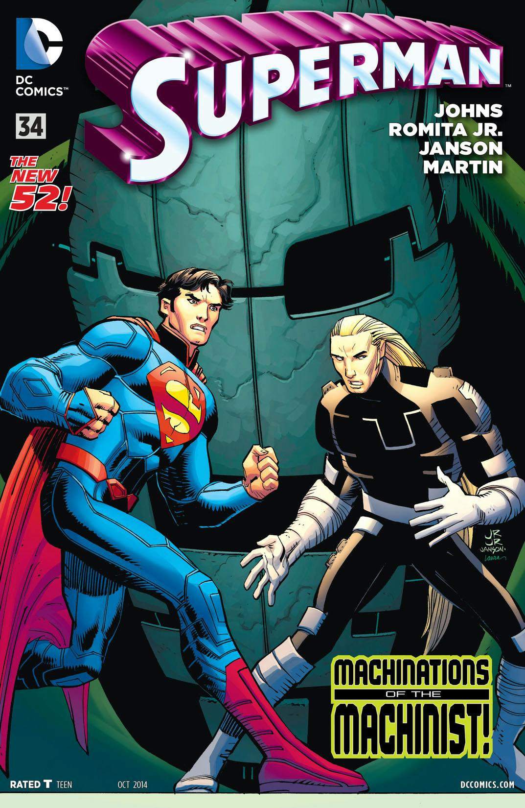 Superman (2011-) #34 preview images