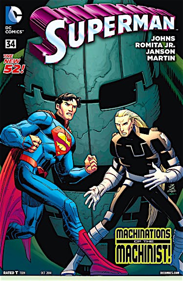 Superman (2011-) #34 preview images