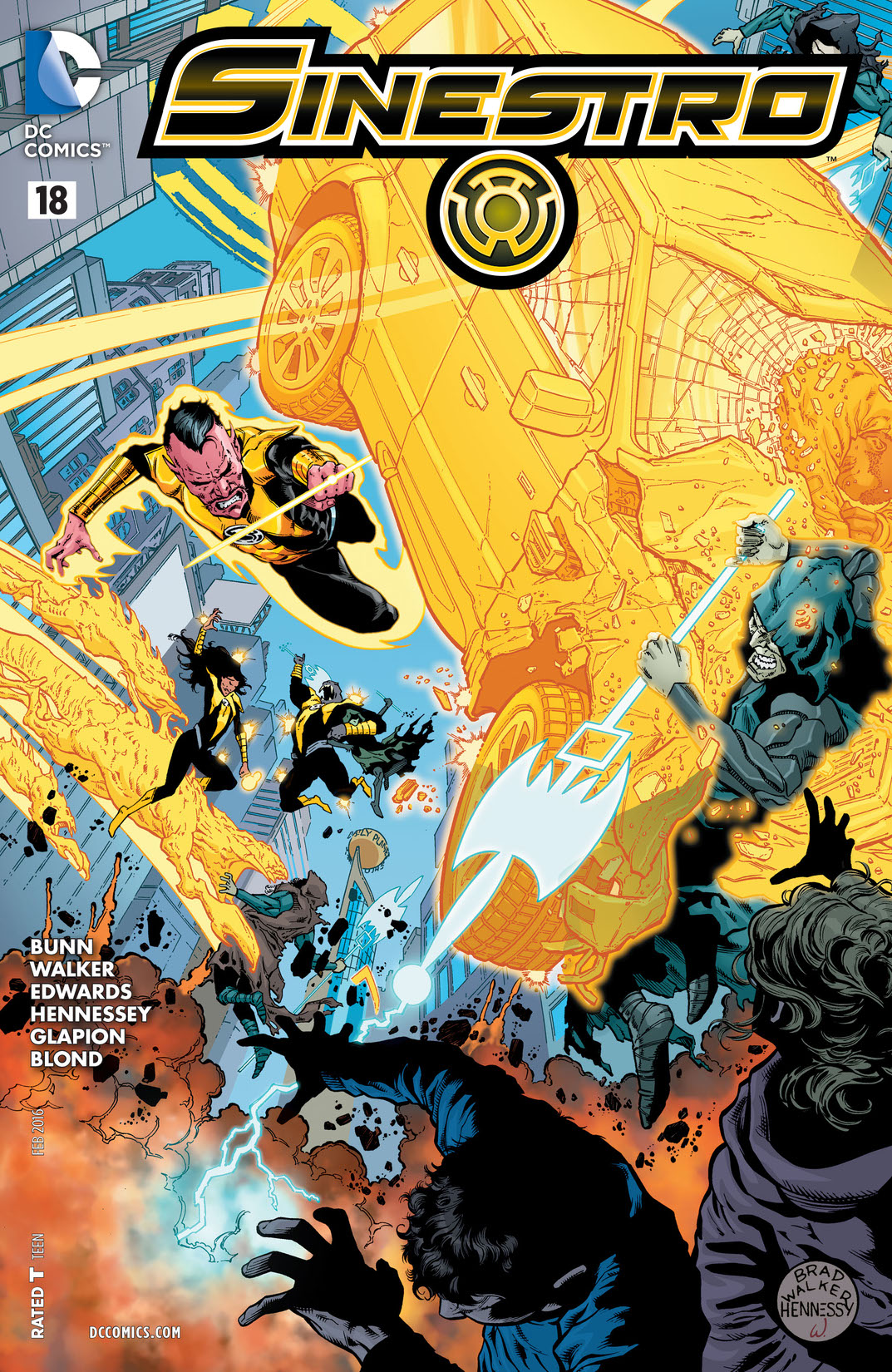 Sinestro #18 preview images