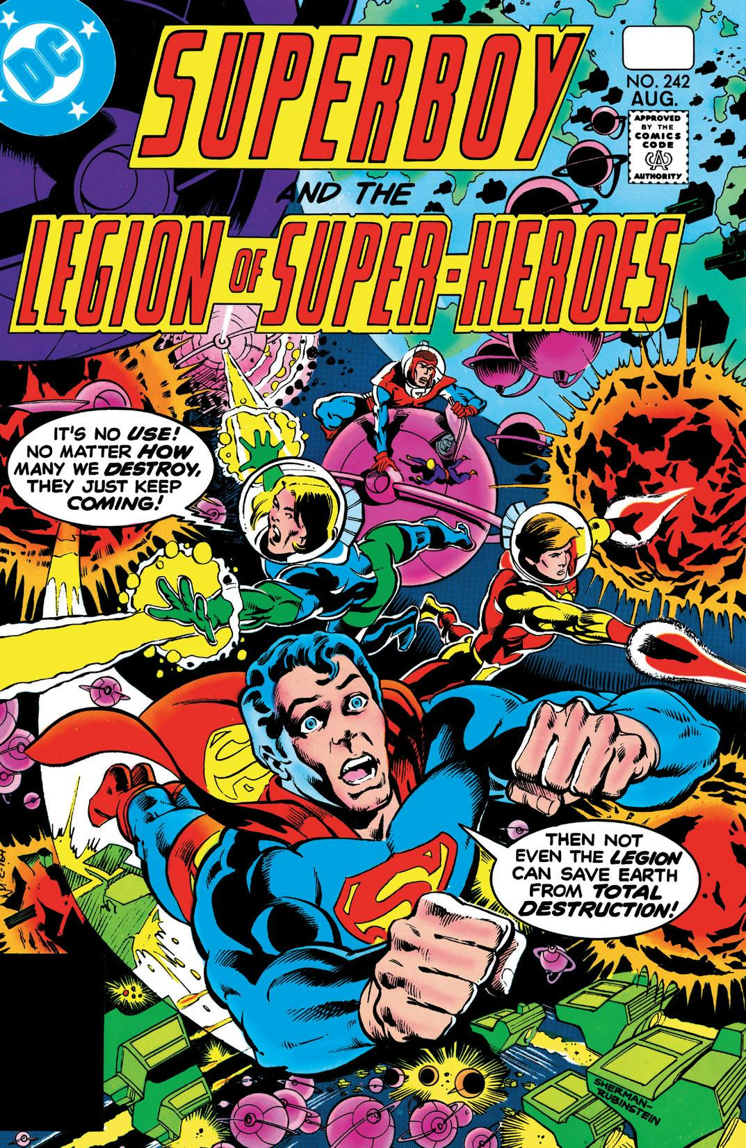 Superboy and the Legion of Super-Heroes (1977-) #242