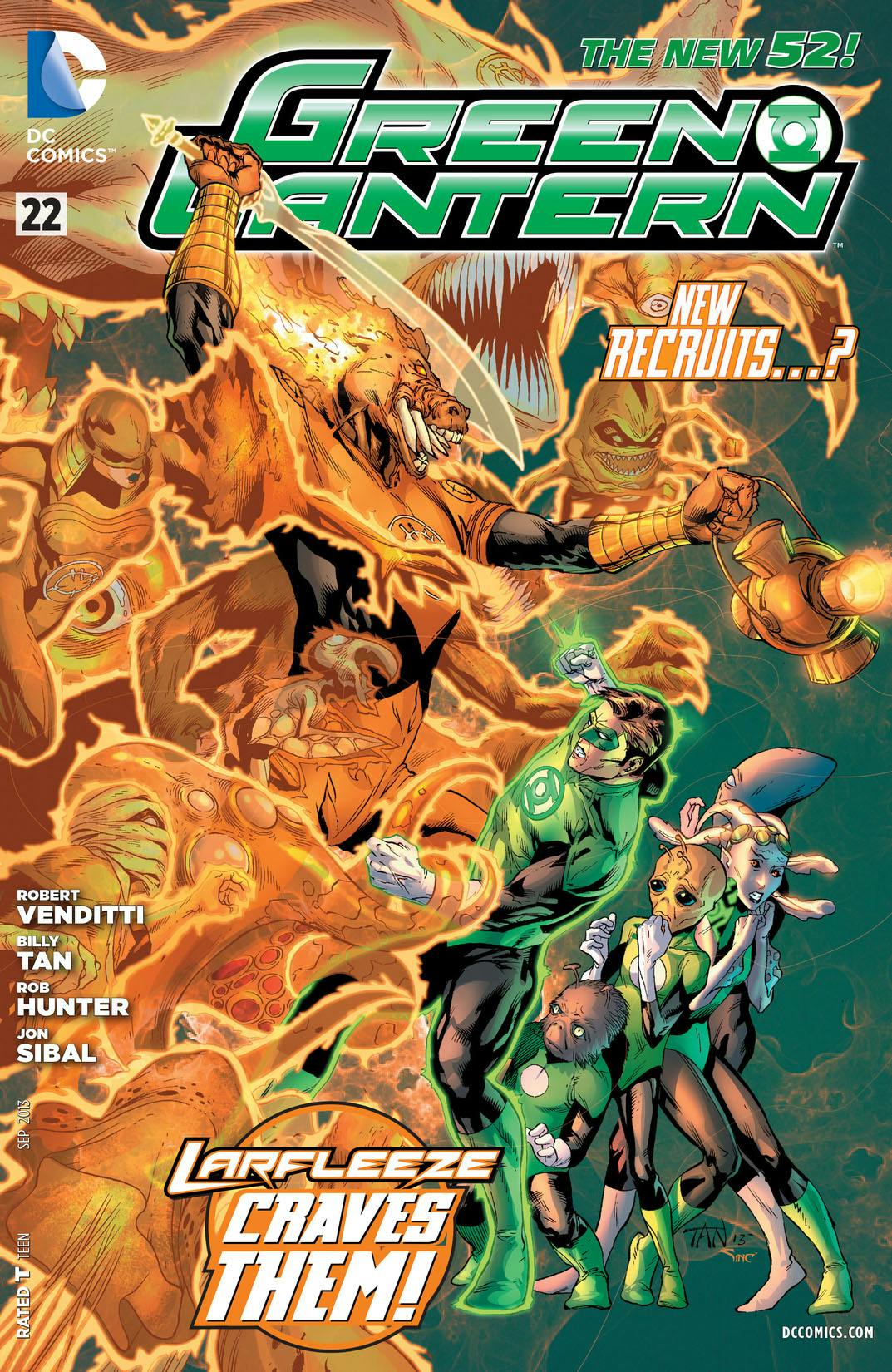 Green Lantern (2011-) #22 preview images