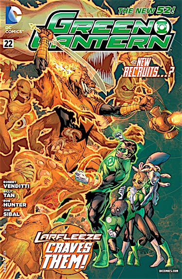 Green Lantern (2011-) #22 preview images