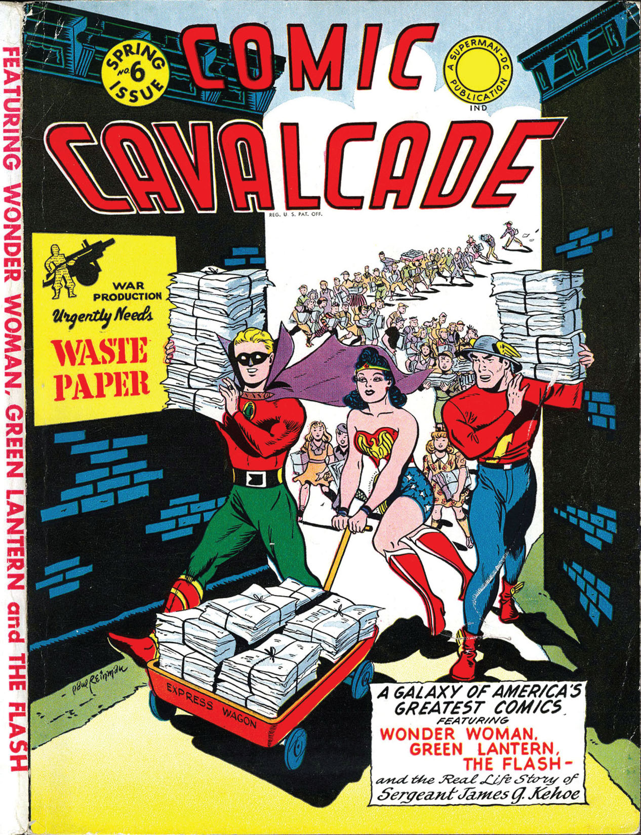 Comic Cavalcade #6 preview images