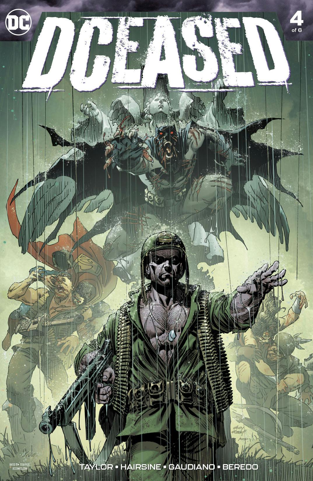DCeased #4 preview images