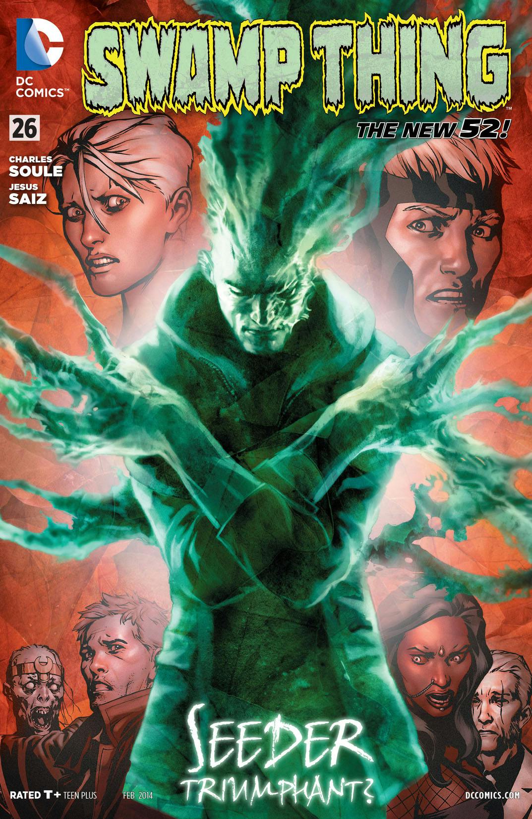 Swamp Thing (2011-) #26 preview images