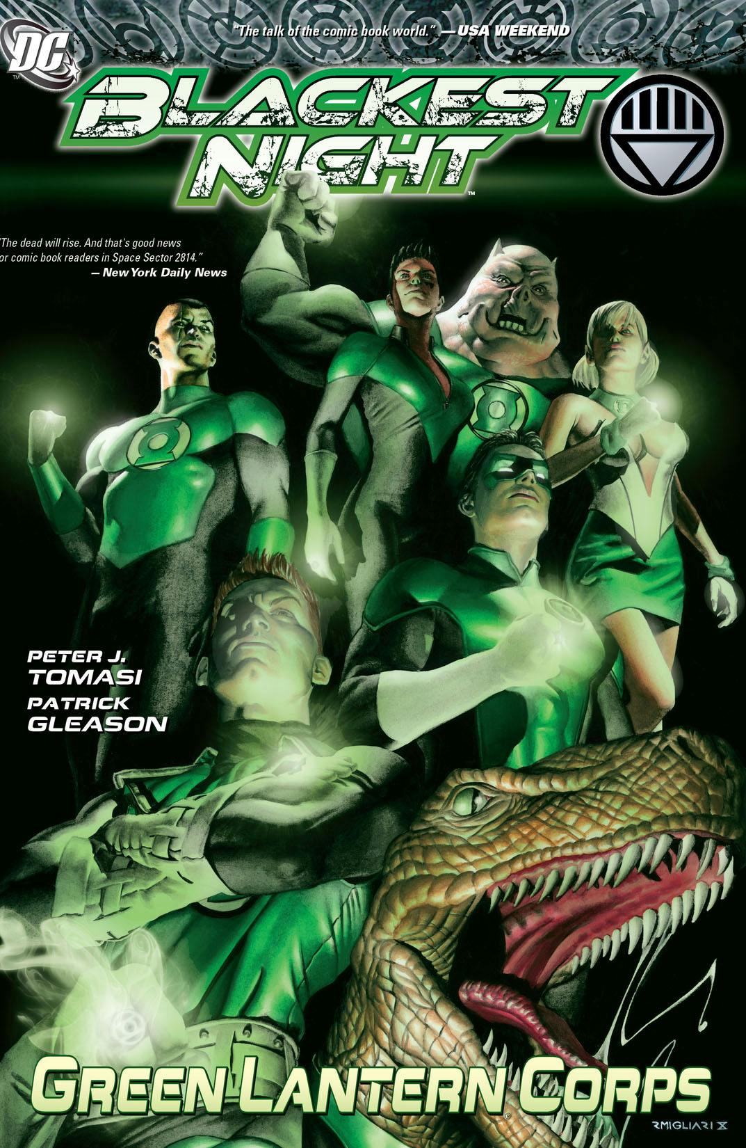 Blackest Night: Green Lantern Corps | DC Comics Issue
