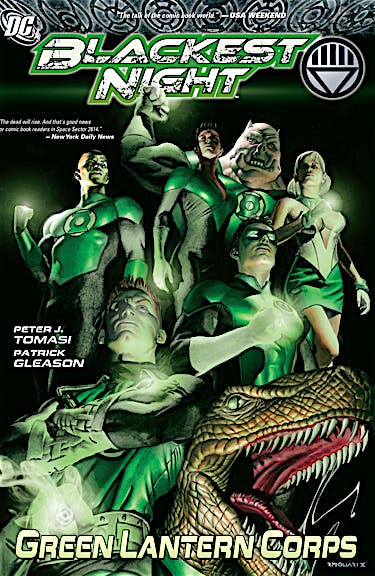Blackest Night: Green Lantern Corps preview images