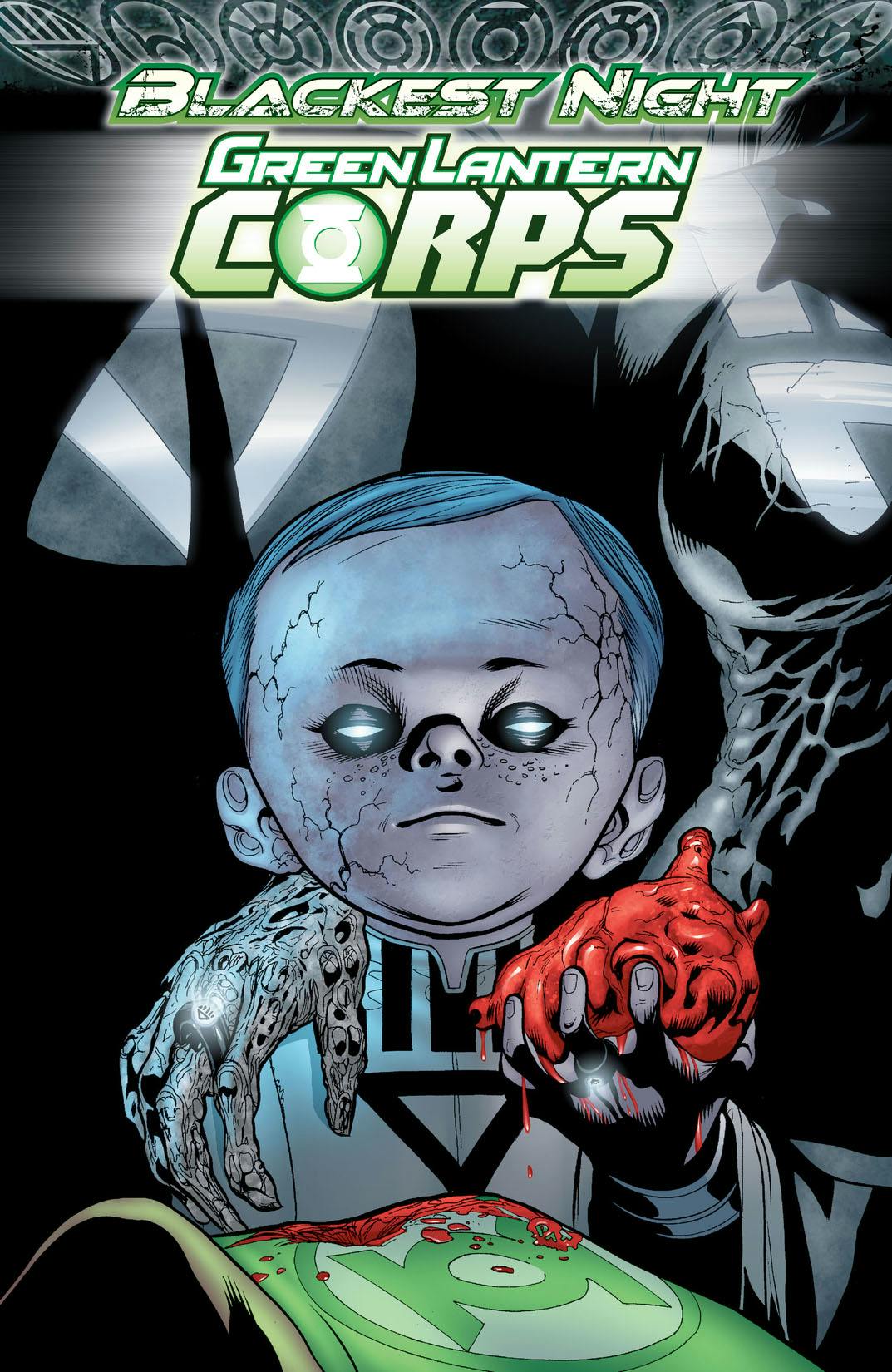 Green Lantern ブラッケスト・ナイト アメコミ Blackest Night: Green