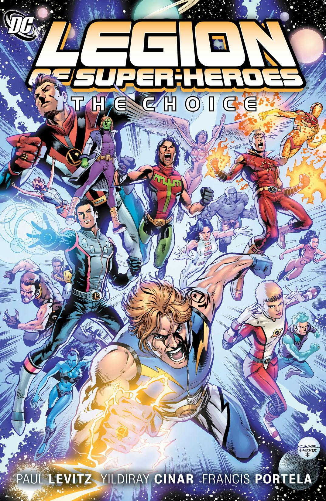 The Legion of Super-Heroes Vol. 1: The Choice preview images