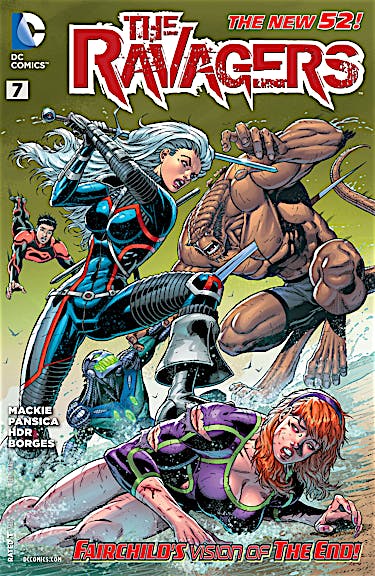 The Ravagers #7 preview images