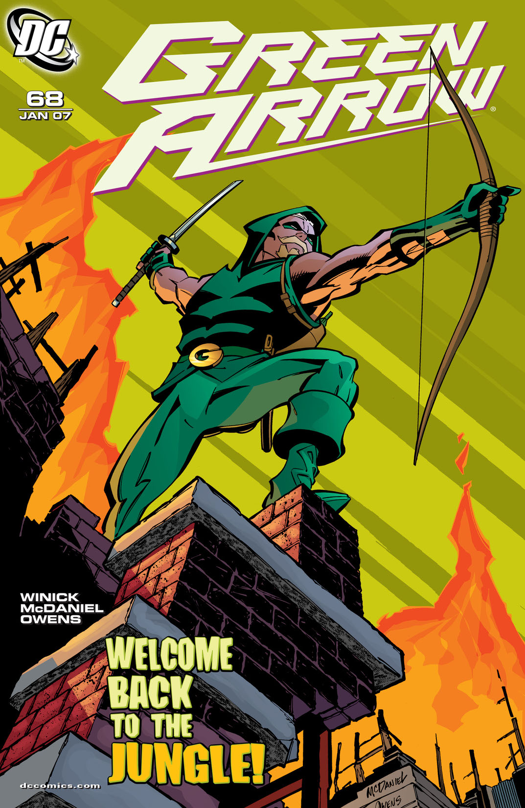 Green Arrow (2001-) #68 preview images