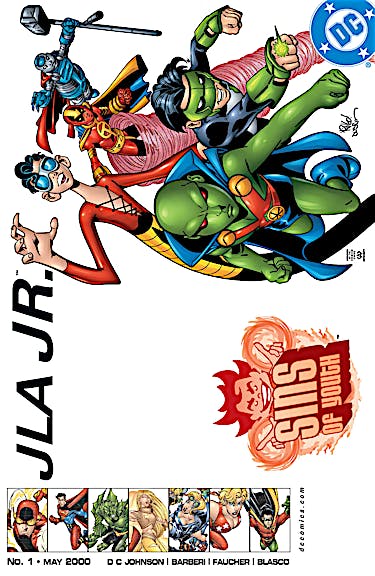 Sins of Youth: JLA, JR. #1 preview images